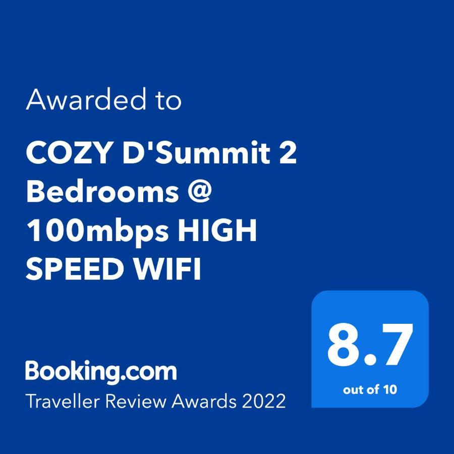 Cozy D'Summit 2 Bedrooms @ 100Mbps High Speed Wifi Скудай Екстериор снимка